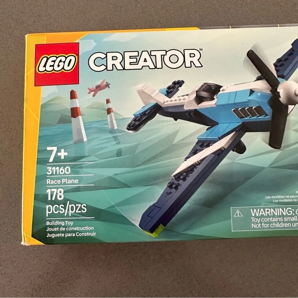 LEGO Creator 31160 Race Plane 3-in-1 Set • 178 Pieces • New